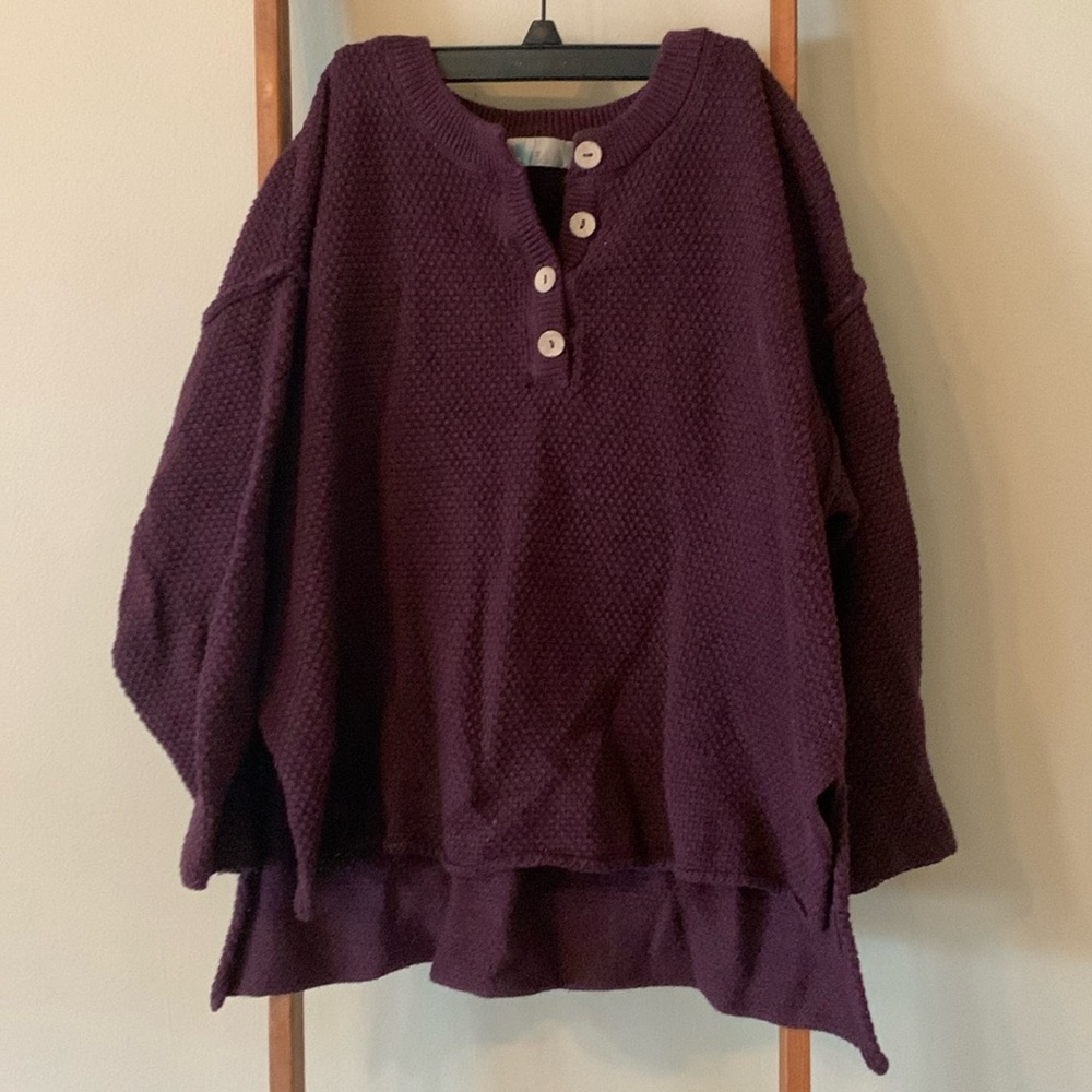 Free People beach sweater
